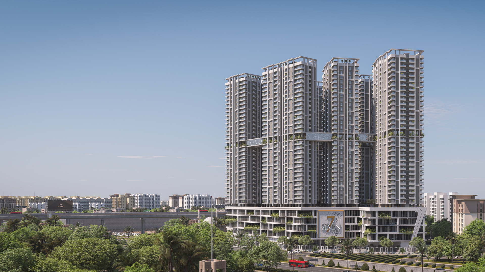 The Seven Towers by Family Builders
